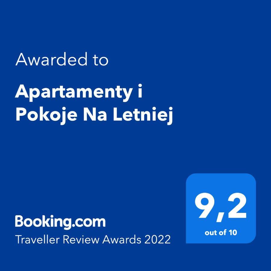 Apartamenty I Pokoje Na Letniej Ujście-Darłowskie Exteriör bild